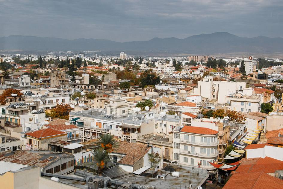 The city of Nicosia in Northern Cyprus