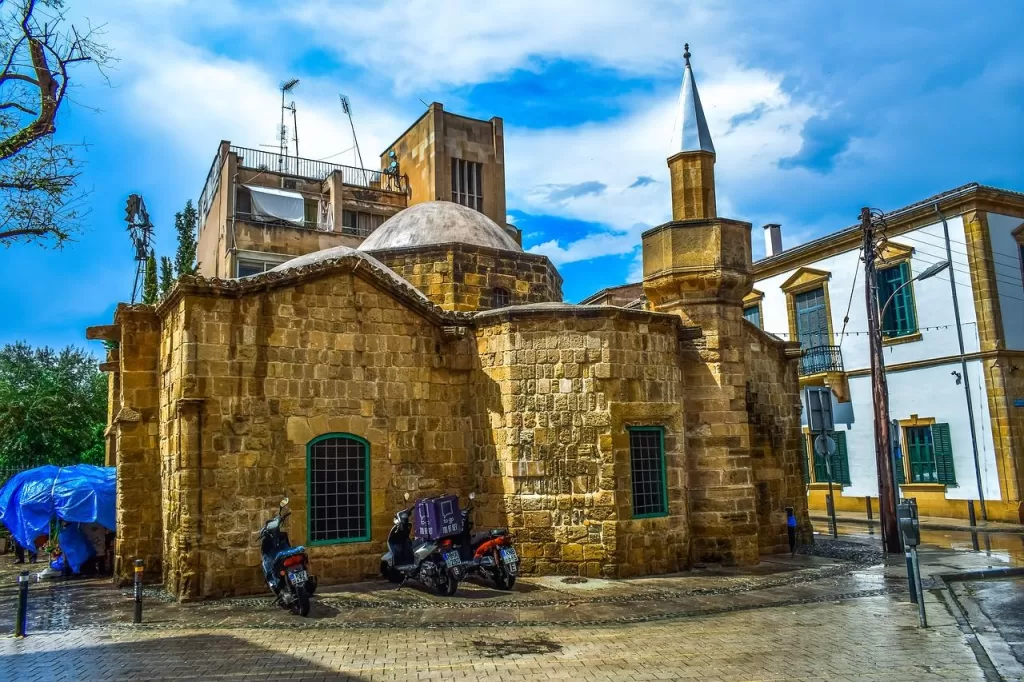 The city of Nicosia in Northern Cyprus