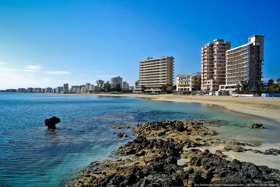 The city of Famagusta in Northern Cyprus