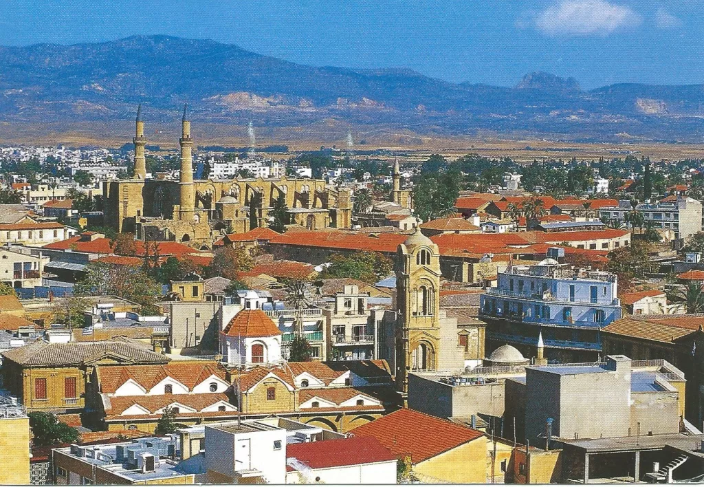 The city of Nicosia in Northern Cyprus