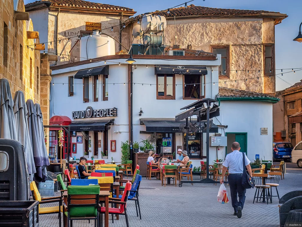 The city of Nicosia in Northern Cyprus