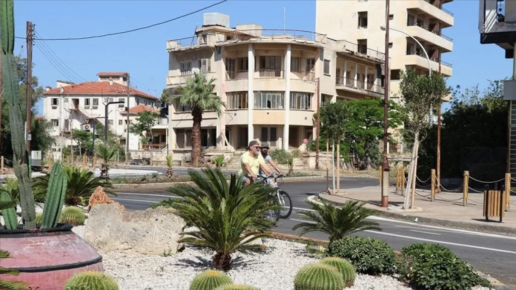 A ghost town in Northern Cyprus