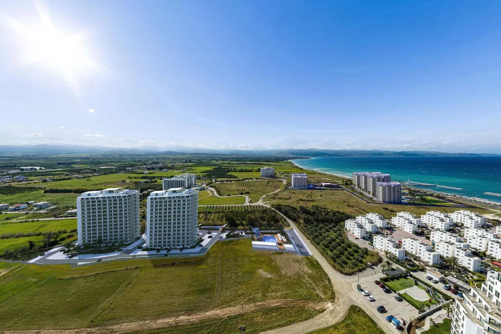 The city of Guzel Yurt, Northern Cyprus