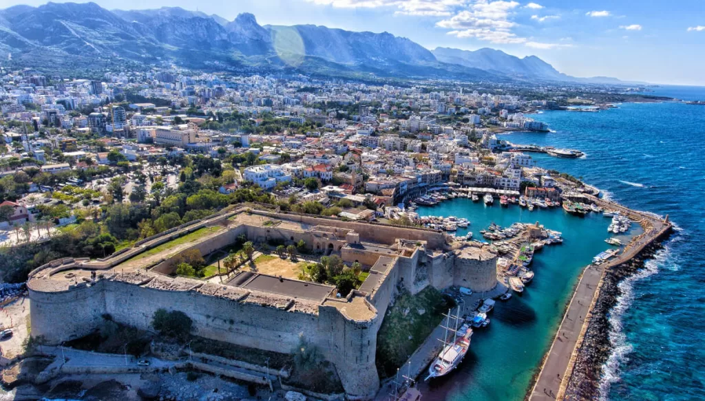 The city of Kyrenia, Northern Cyprus